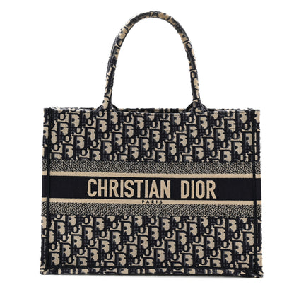 Christian Dior Oblique Medium Book Tote Blue Multicolor 1 of 11
