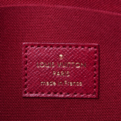 Louis Vuitton Monogram Pochette Felicie Chain Wallet Fuchsia 6 of 13