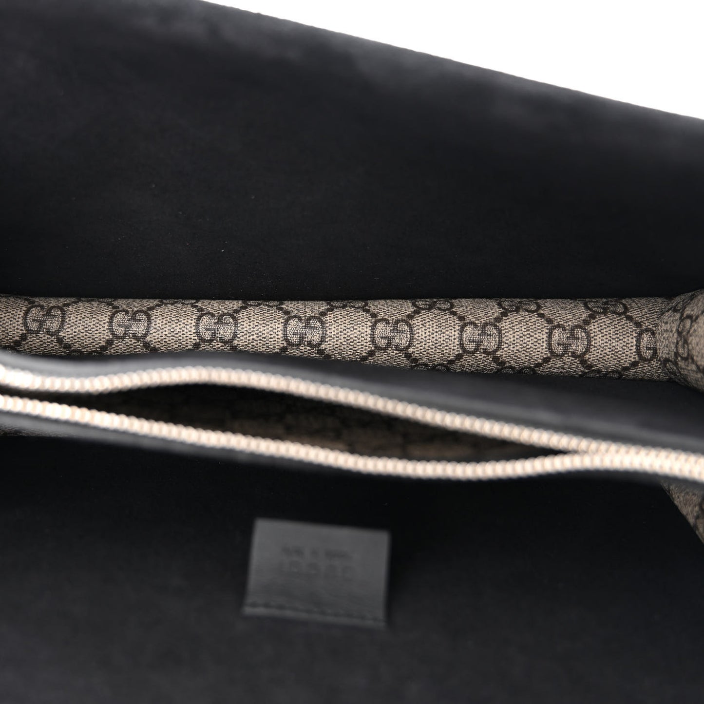 GG Supreme Monogram Crystal Small Dionysus Shoulder Bag Black