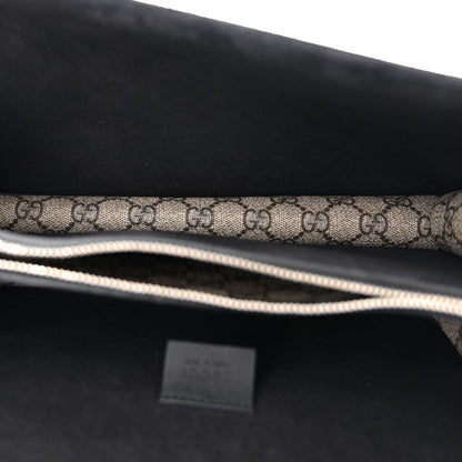 Gucci GG Supreme Monogram Crystal Small Dionysus Shoulder Bag Black 5 of 11