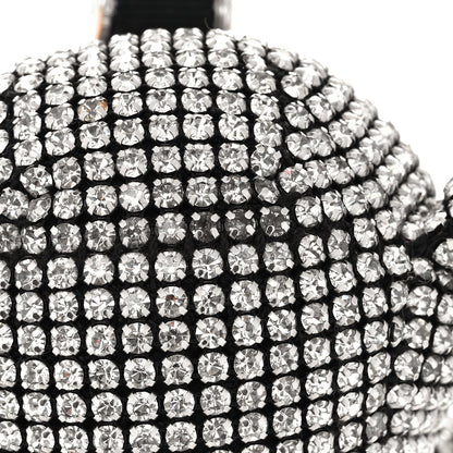 Alexander Wang Crystal Mesh Beiress Wristlet White 8 of 9