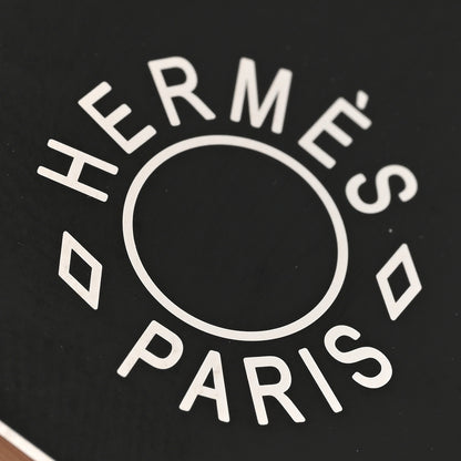 Hermes Palladium Coeur Scarf Ring Black 4 of 5