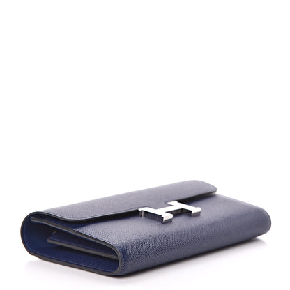 Hermes Epsom Constance Long Wallet Bleu Saphir 4 of 8