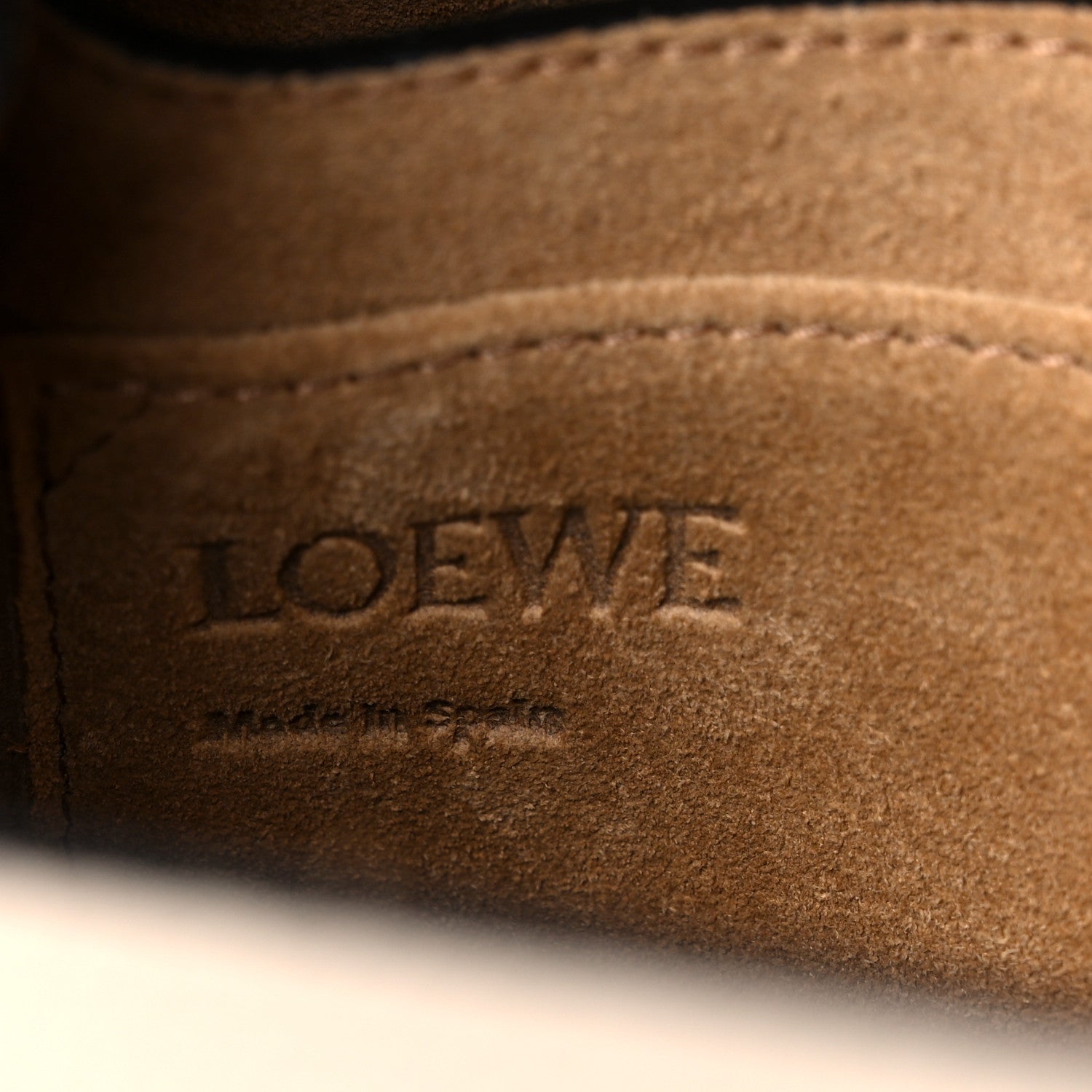 Loewe Grained Calfskin Small Gate Crossbody Bag Light Oat 5 of 9