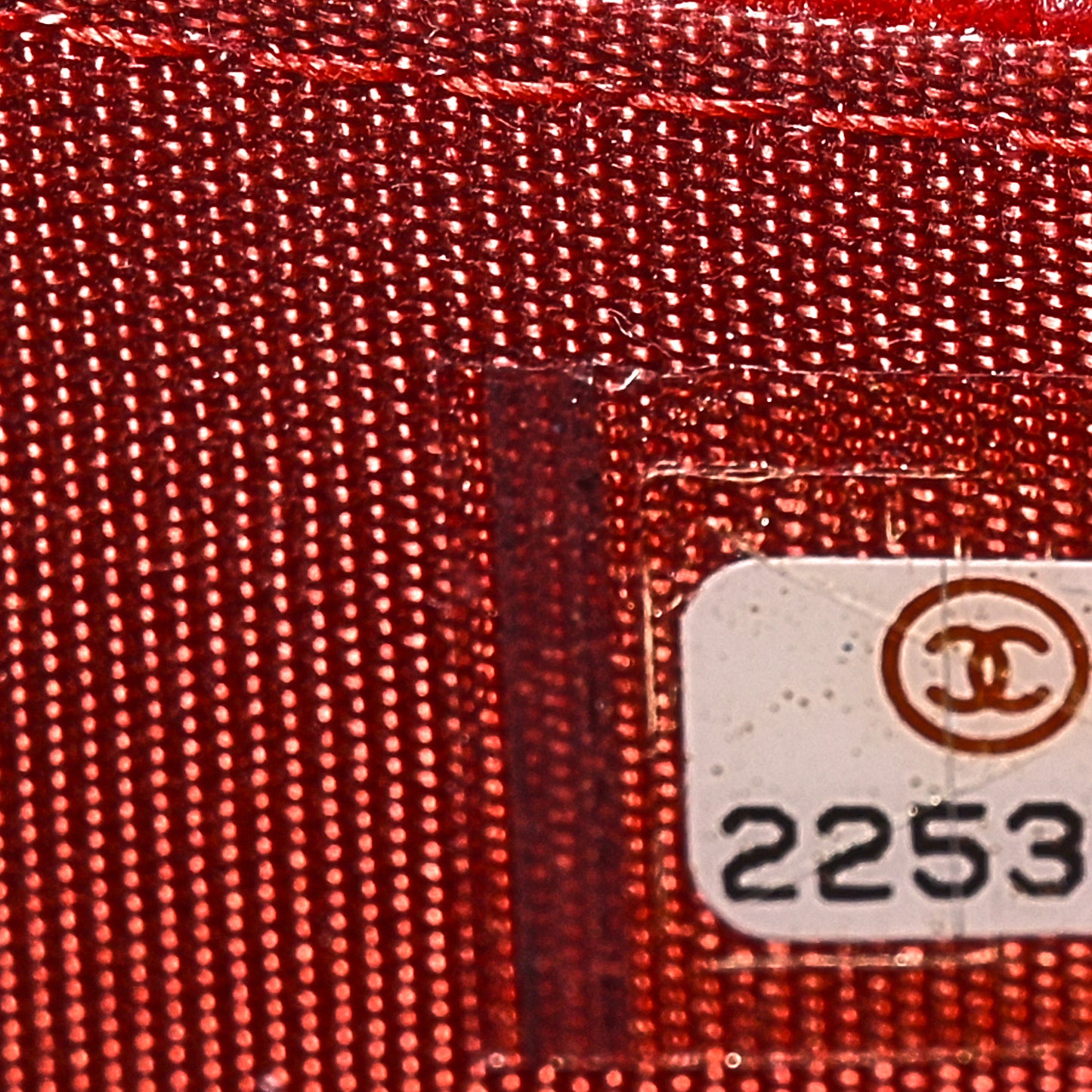 Caviar Quilted Boy Wallet On Chain WOC Red