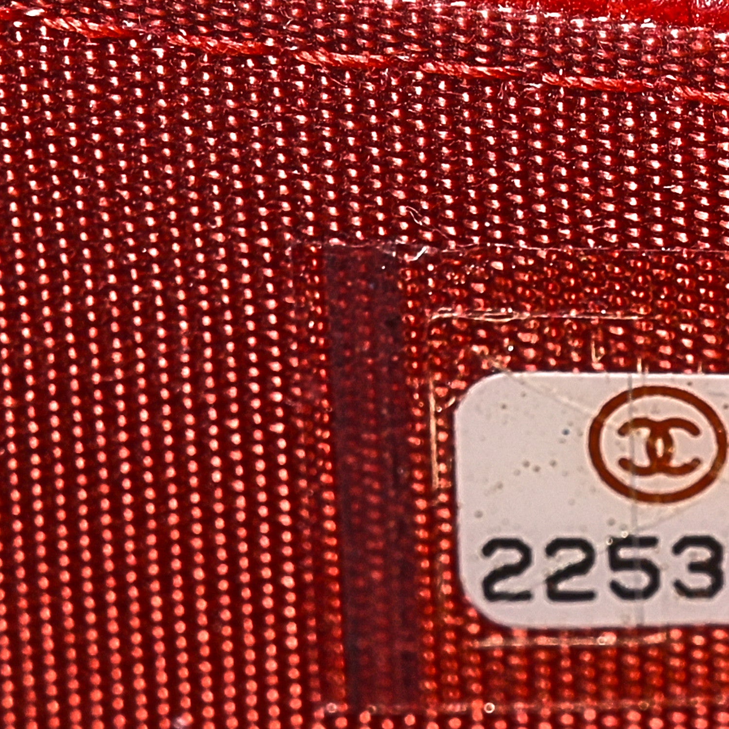 Chanel Caviar Quilted Boy Wallet On Chain WOC Red 8 of 12