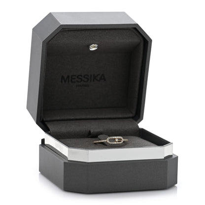 Messika 18K Yellow Gold Diamond Move Uno Pave Ring 54 7 5 of 5