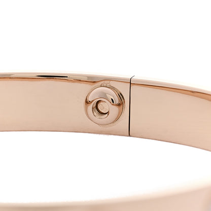 Cartier 18K Pink Gold 4 Diamond LOVE Bracelet 16 5 of 8