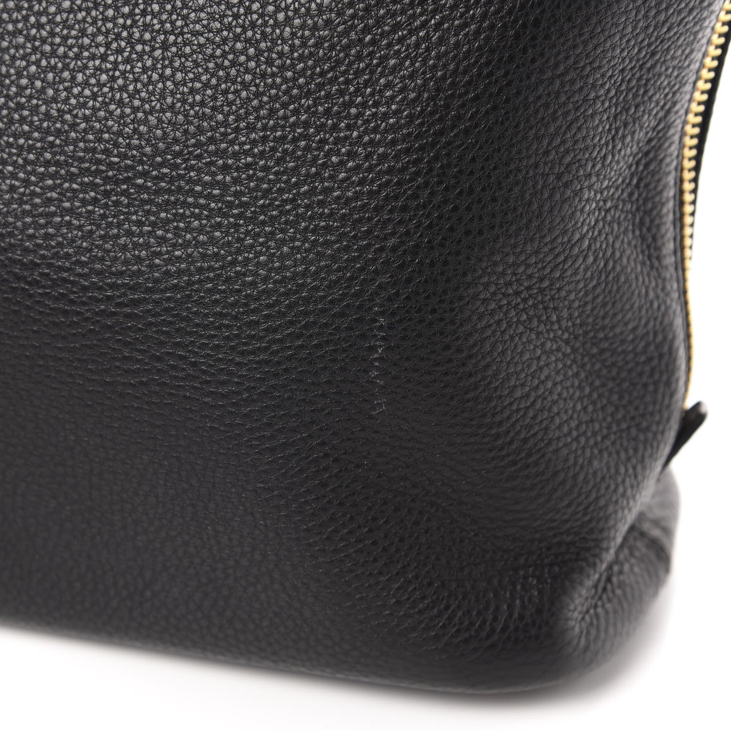 Prada Vitello Daino Side Zip Tote Black 13 of 15