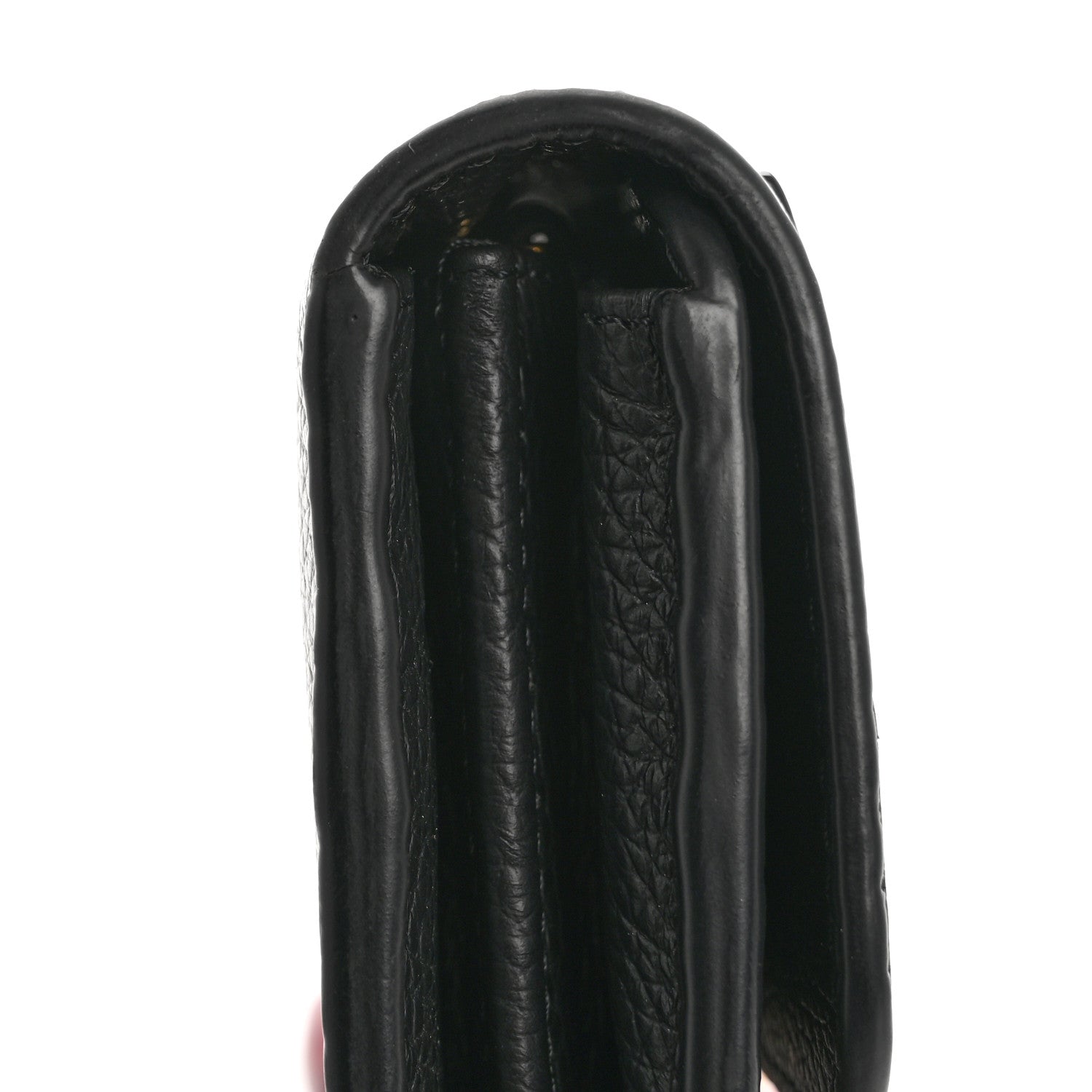 Chloe Calfskin Marcie Continental Flap Wallet Black 10 of 14