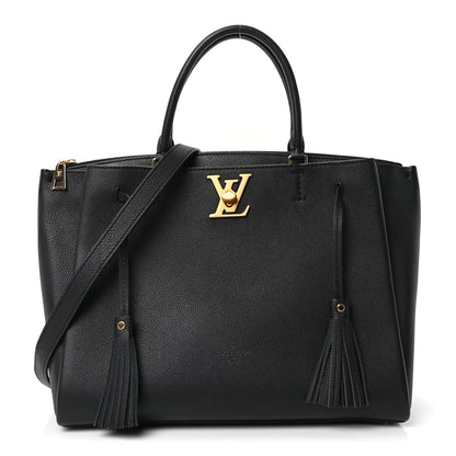 Louis Vuitton Calfskin Lockmeto Black 1 of 9