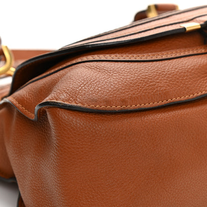 Chloe Calfskin Medium Marcie Satchel Tan 12 of 22