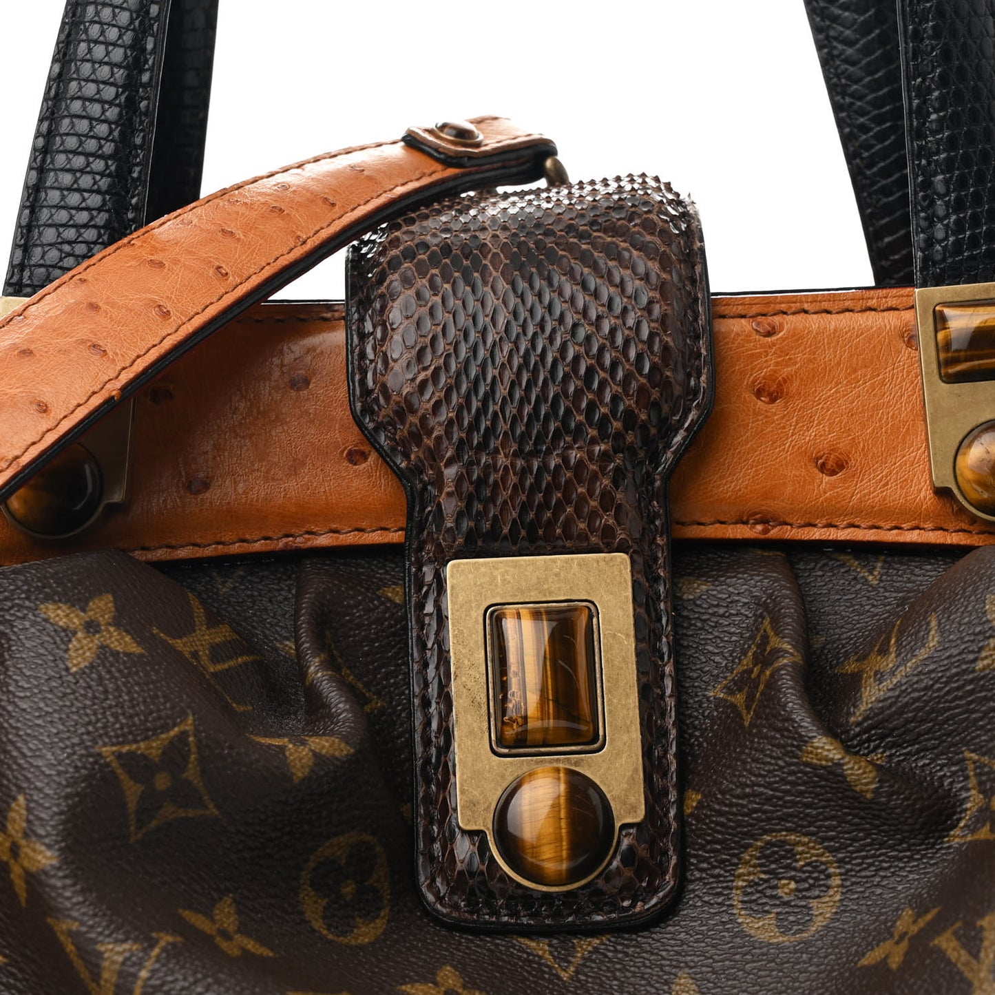 Monogram Ostrich Oskar Waltz