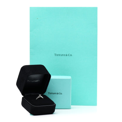 Tiffany Platinum Diamond .20ct Solitaire Engagement Ring 49 5 8 of 8