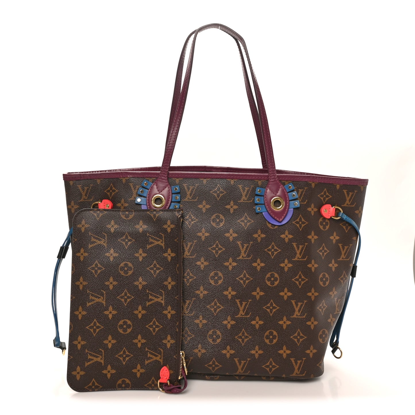 Monogram Totem Neverfull MM Magenta