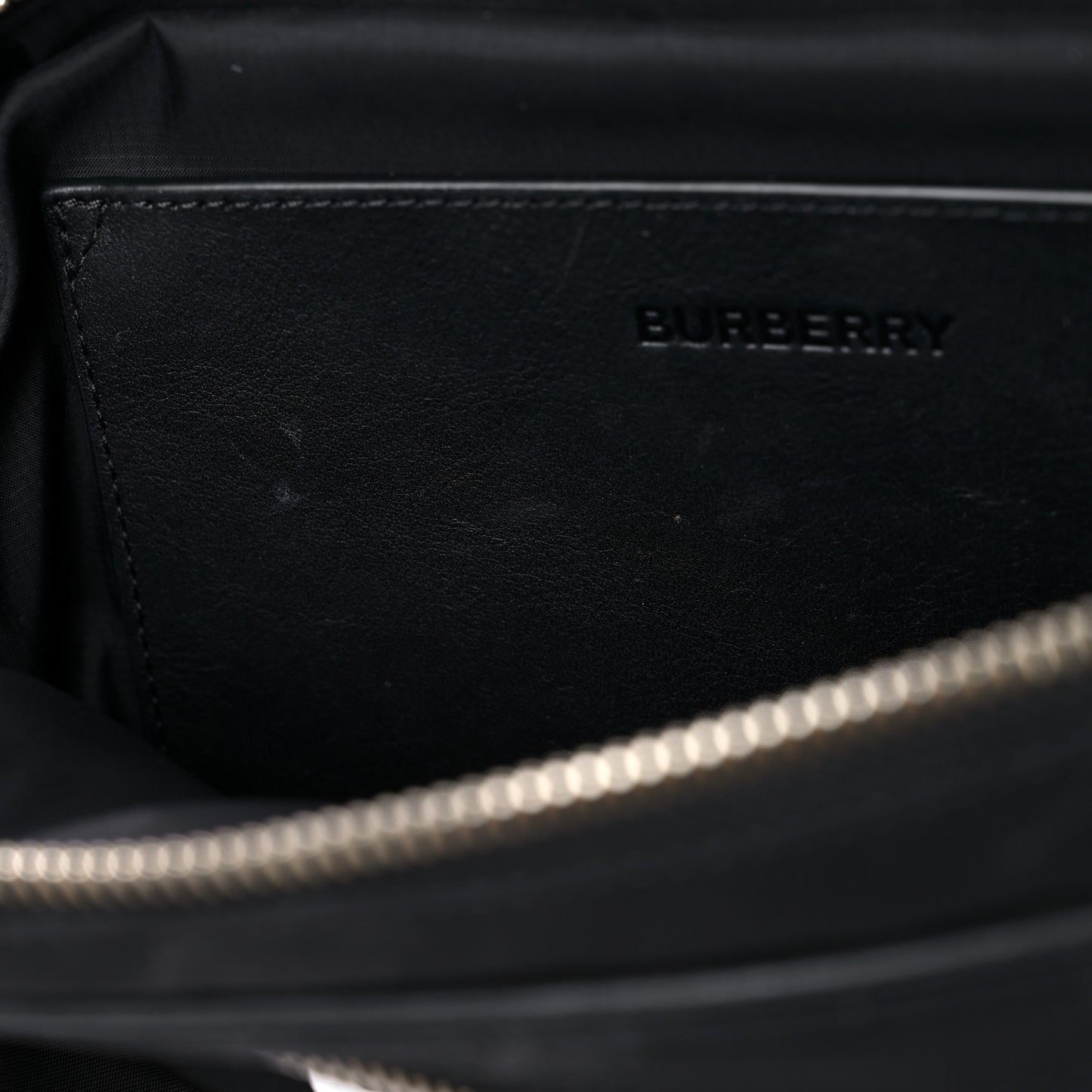 Econyl Logo Print Bum Bag Black