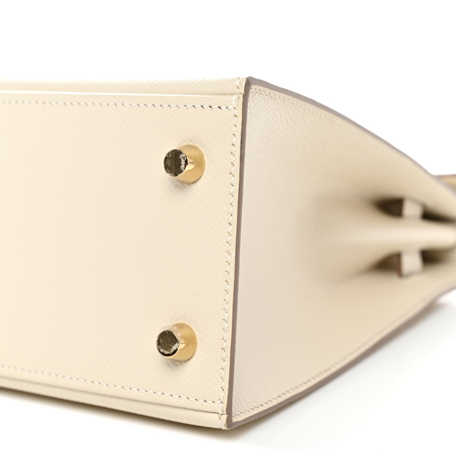 Hermes Epsom Kelly Sellier 25 Craie 10 of 11