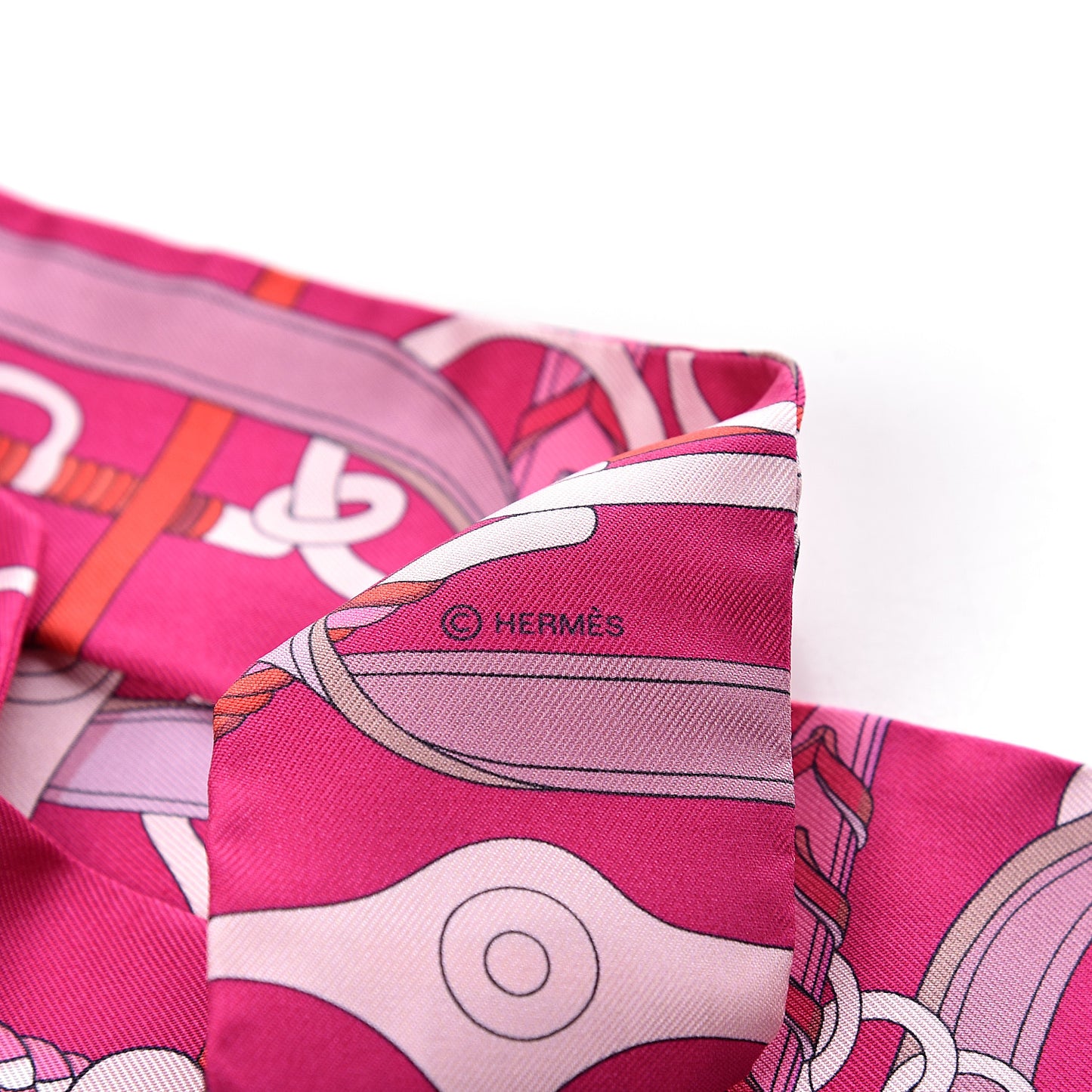 Silk Panoplie Equestre Twilly Fuchsia Rose Rouge