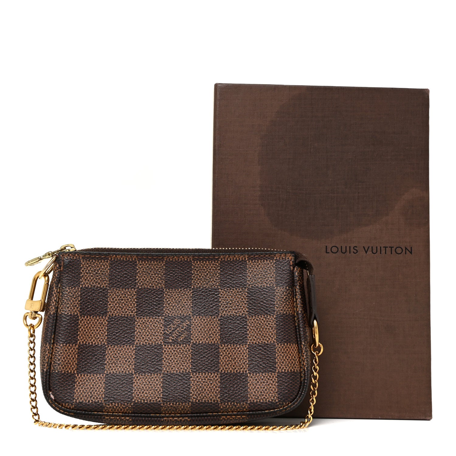 Louis Vuitton Damier Ebene Mini Pochette Accessories 14 of 14