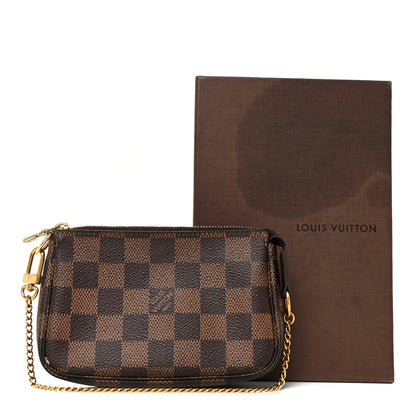 Louis Vuitton Damier Ebene Mini Pochette Accessories 14 of 14