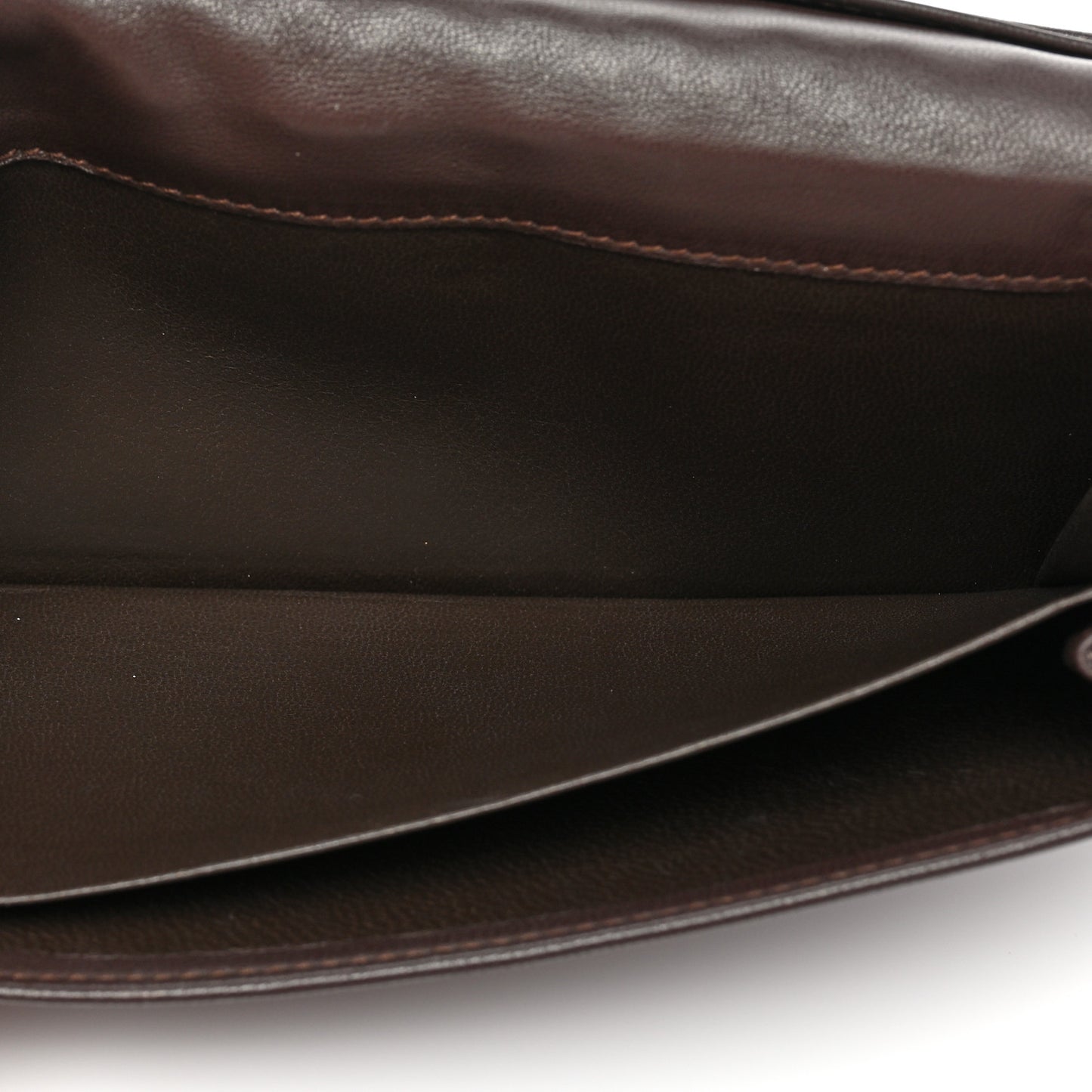 Nappa Intrecciato Leopard Print Continental Wallet Brown