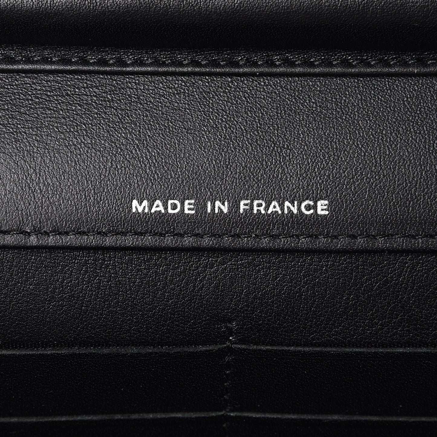 Patent Strass Wallet On Chain WOC Black
