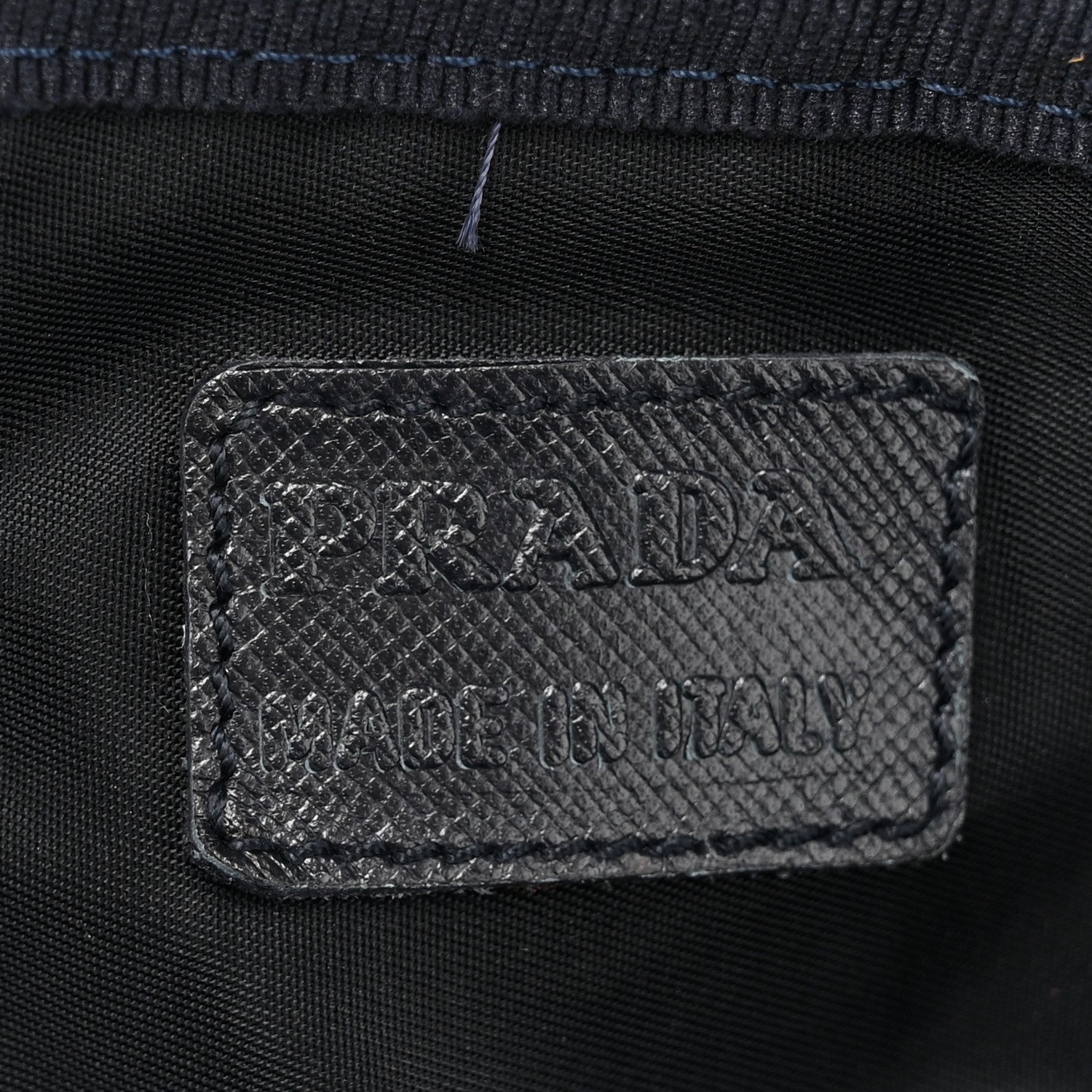 Prada Tessuto Nylon Handle Cosmetic Pouch Black 6 of 8