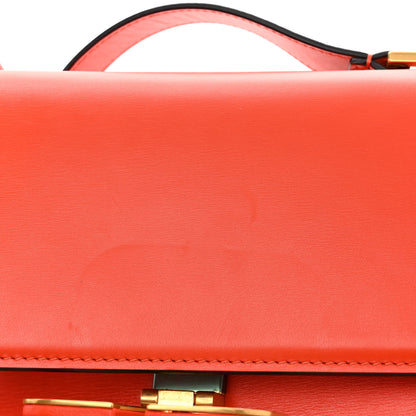 Valentino Garavani Calfskin Large VSling Shoulder Bag Goldfish 10 of 10