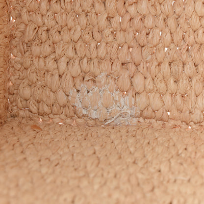 Celine Raffia Calfskin Triomphe Small Cabas Thais Tan 11 of 12