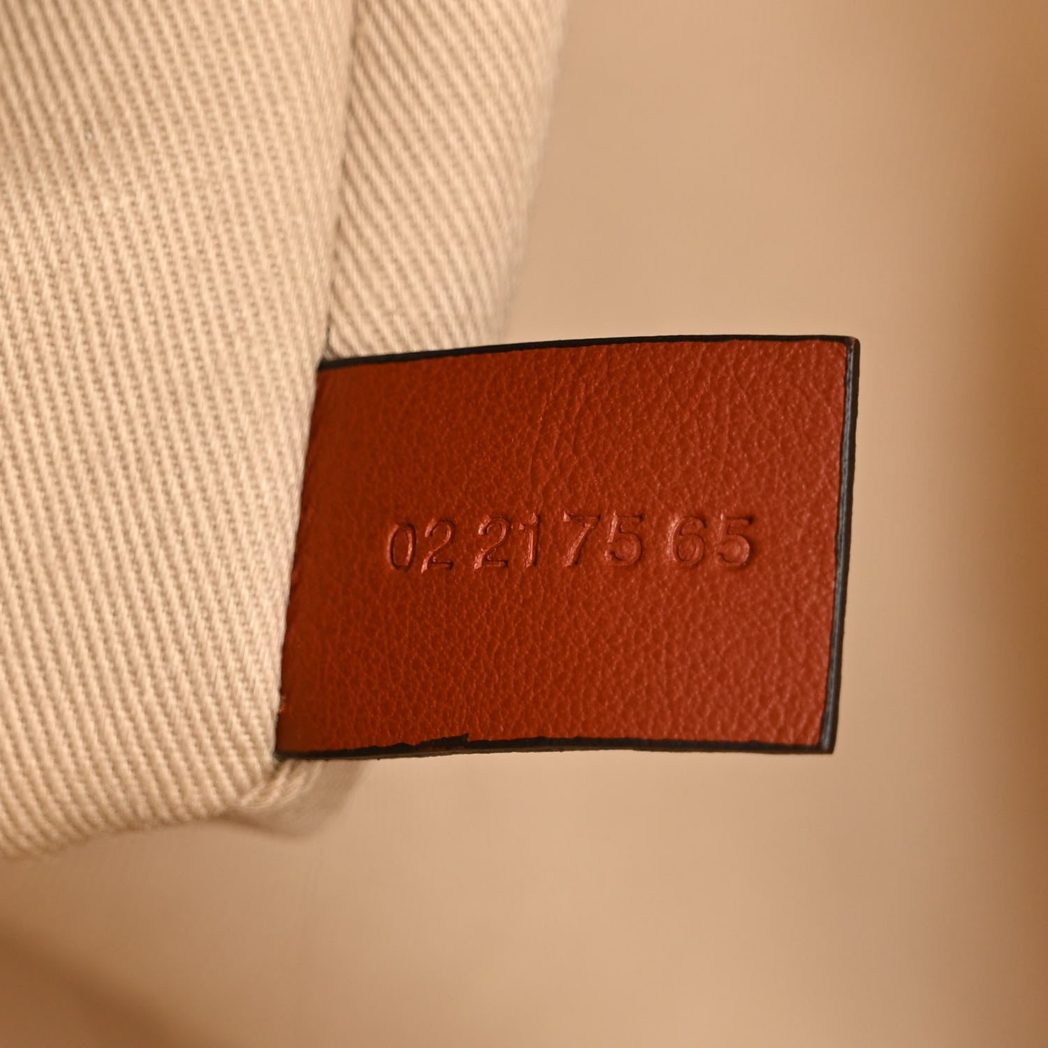 Chloe Cotton Calfskin Medium Woody Ribbon Tote White Brown 7 of 12