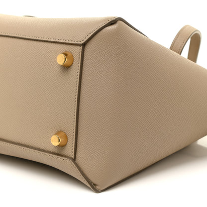 Celine Grained Calfskin Mini Belt Bag Light Taupe 10 of 14