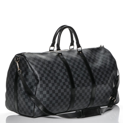Louis Vuitton Damier Graphite Keepall Bandouliere 55 3 of 7