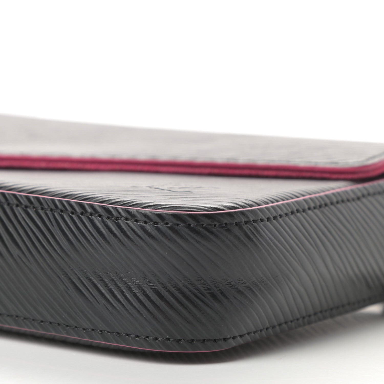 Louis Vuitton Epi Pochette Felicie Black Hot Pink 8 of 15