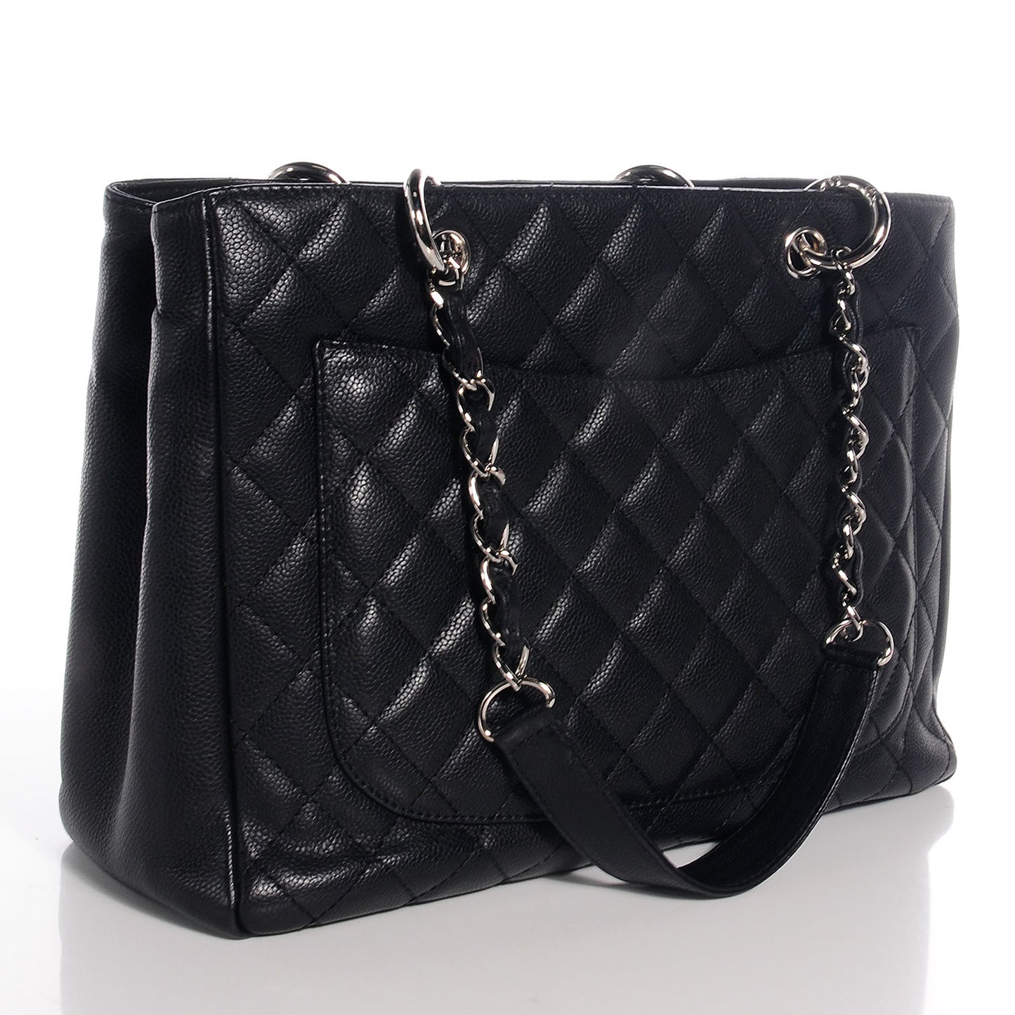 Caviar Grand Shopping Tote GST Black