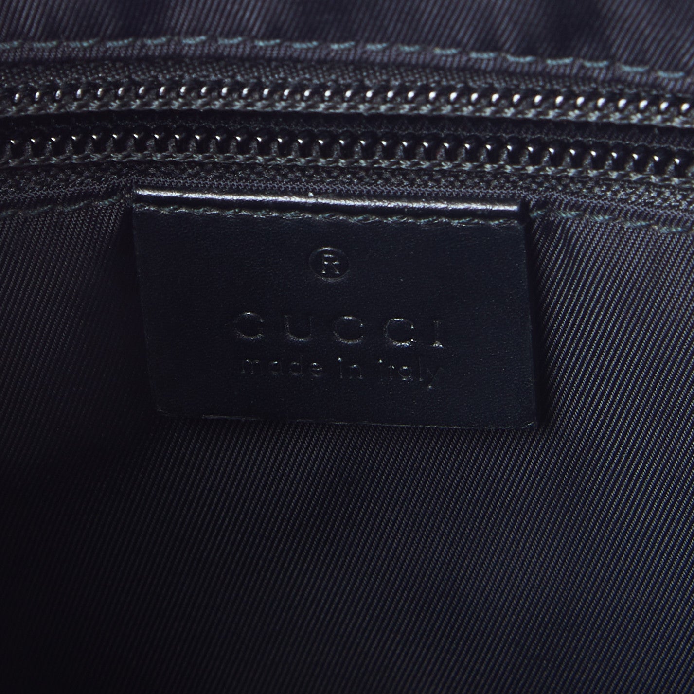 GG Supreme Monogram Web Messenger Bag Black