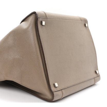 Celine Grained Calfskin Medium Phantom Luggage Taupe 8 of 11