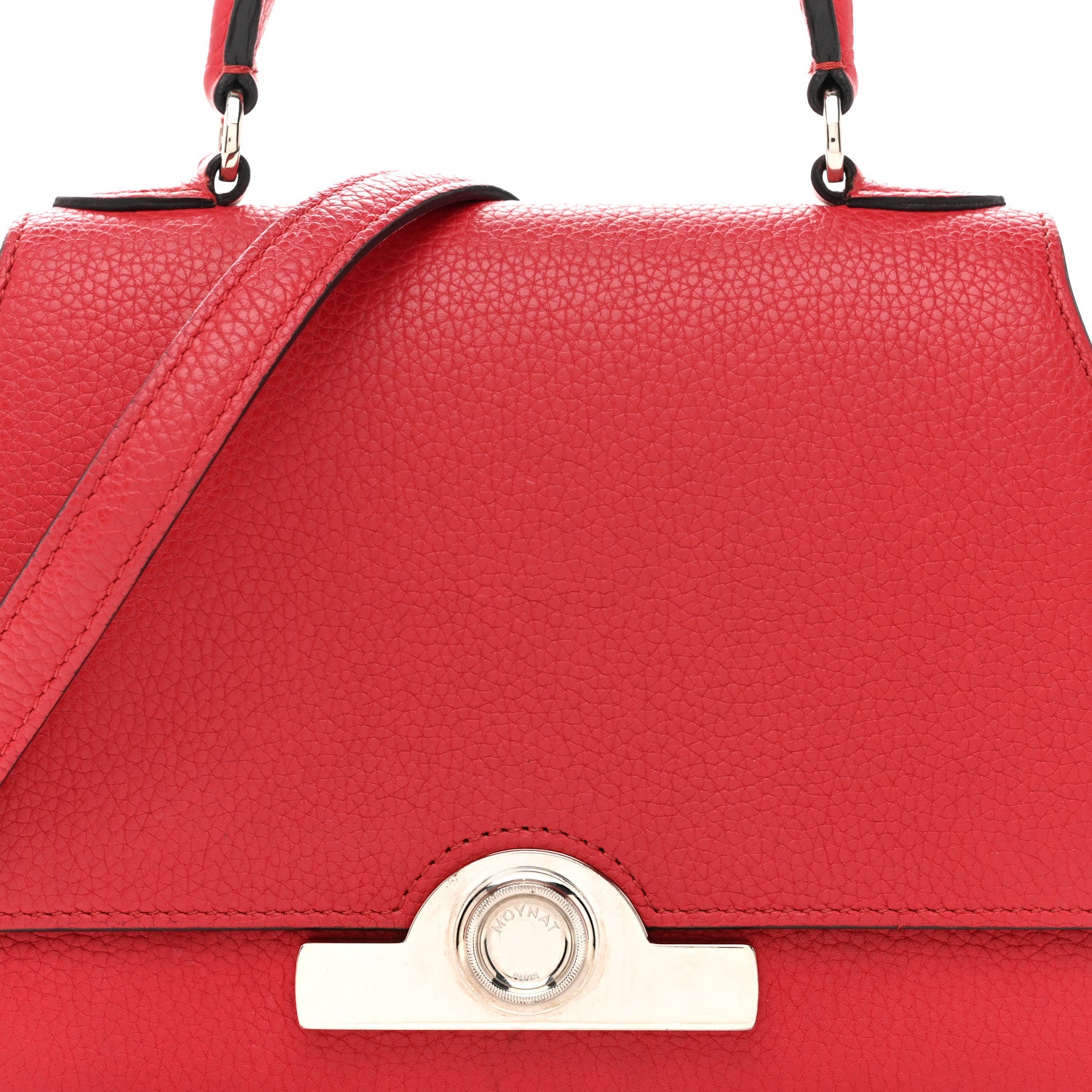 Moynat Taurillon Blush Rejane BB Red 7 of 9