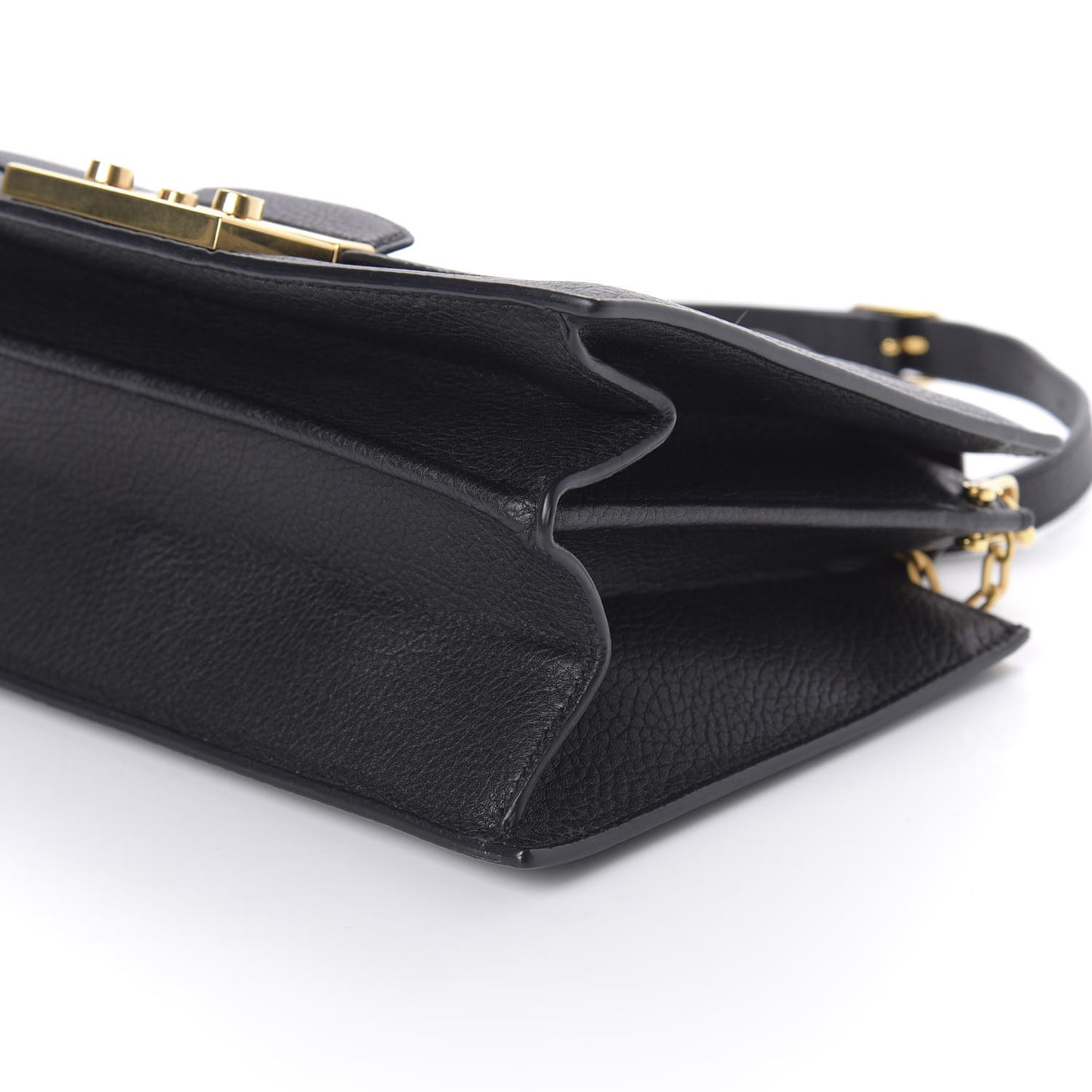 Lambskin Pembroke Shoulder Bag Black