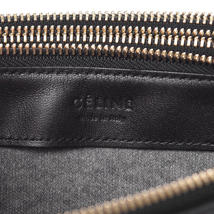 Celine Lambskin Large Trio Crossbody Bag Black 5 of 13