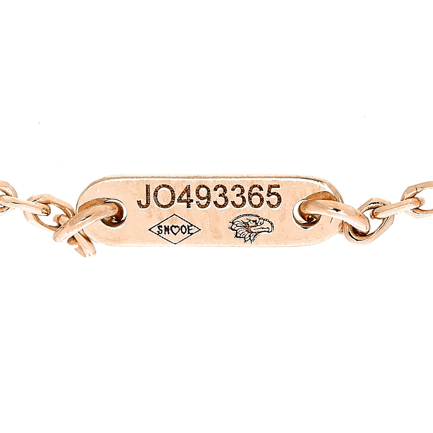 Van Cleef & Arpels 18K Rose Gold Carnelian Sweet Alhambra Bracelet 4 of 6