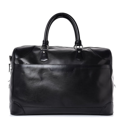 Louis Vuitton Epi Sac Bourget 50 Black 1 of 11