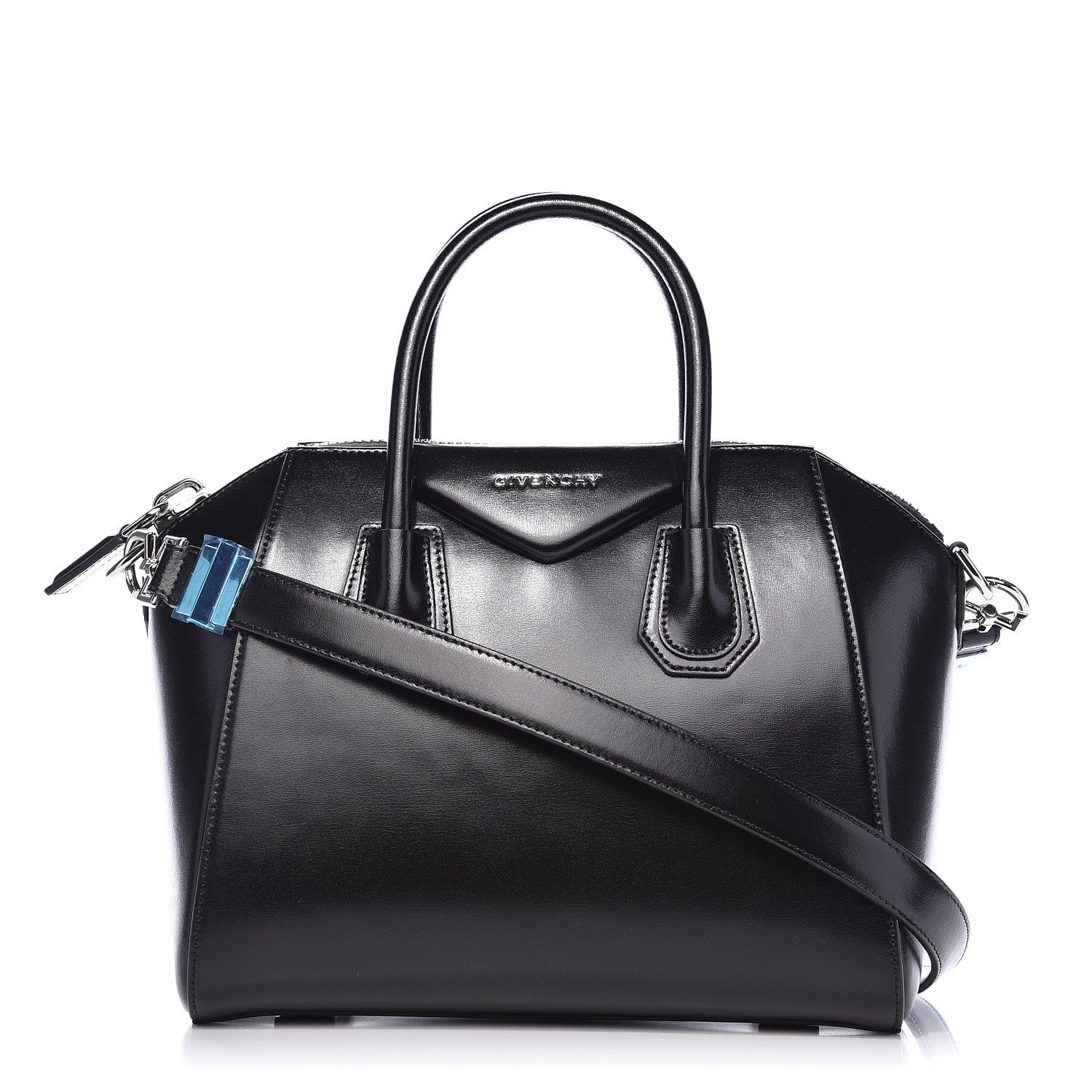 Givenchy Shiny Lord Calfskin Small Antigona Black 1 of 11