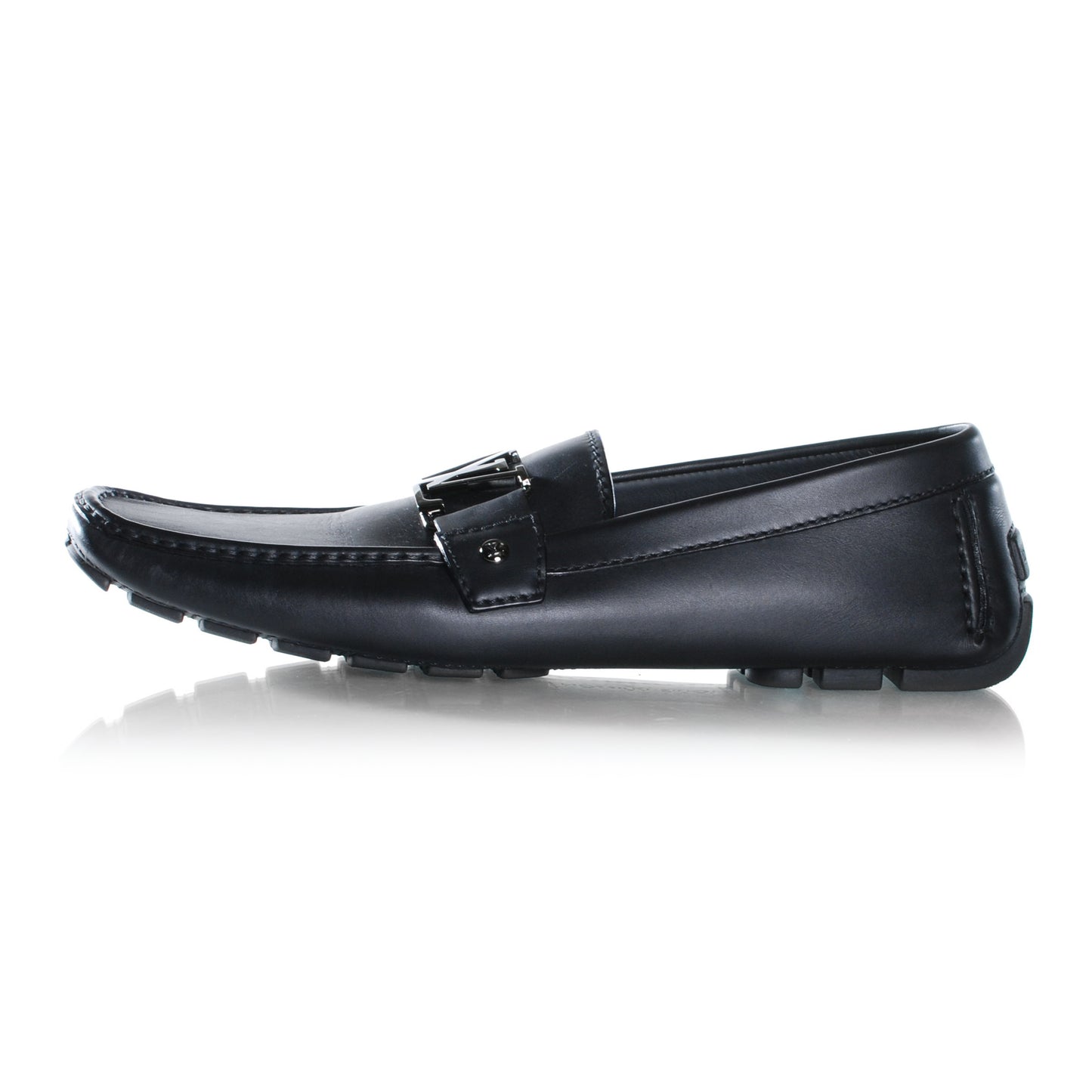 Leather Monte Carlo Loafers 10 Black