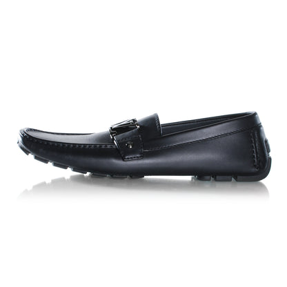 Louis Vuitton Leather Monte Carlo Loafers 10 Black 1 of 9