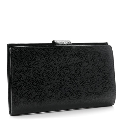 Chanel Caviar Timeless CC French Wallet Black 3 of 8