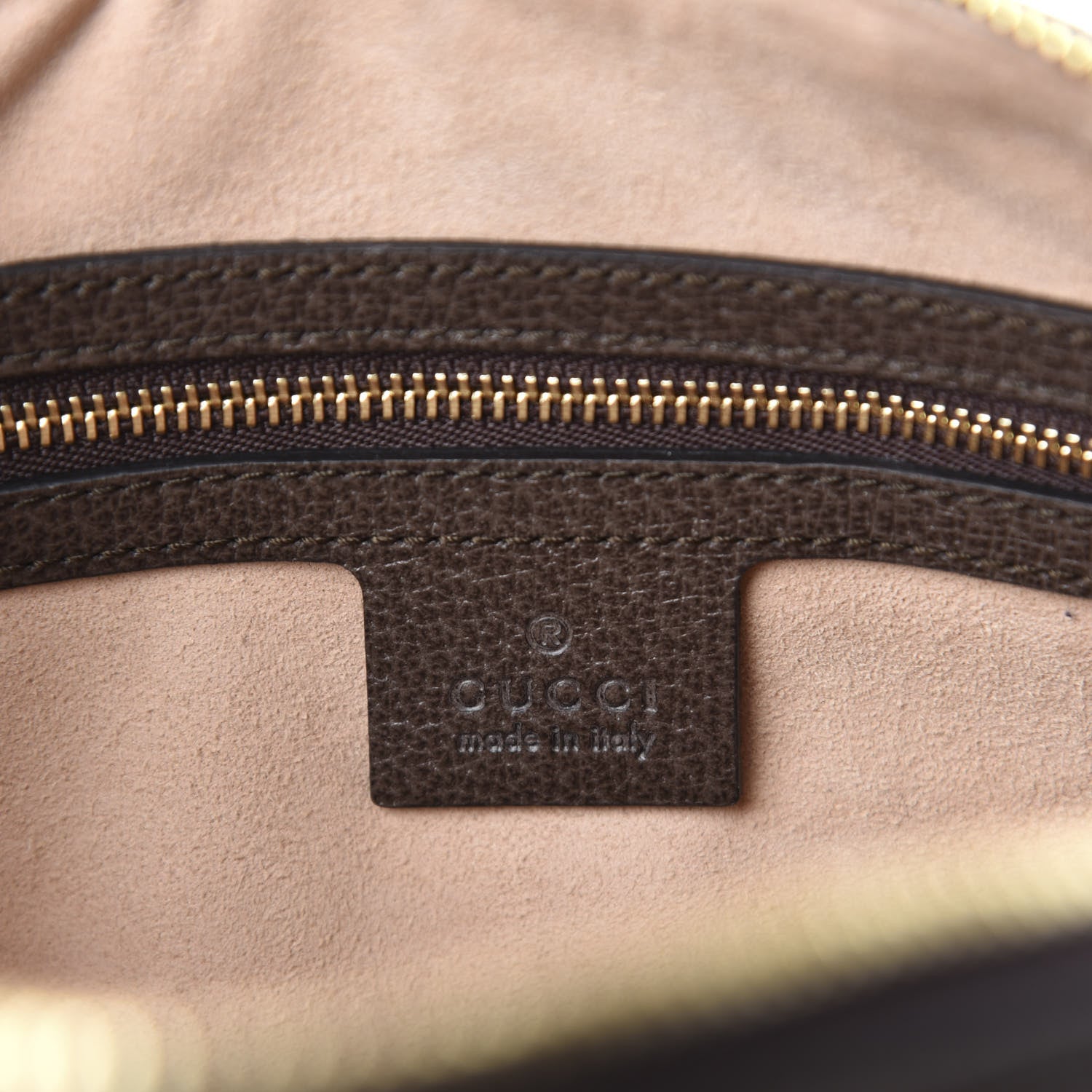 Gucci GG Supreme Monogram Bengal Small Boston Beige Pink 8 of 10
