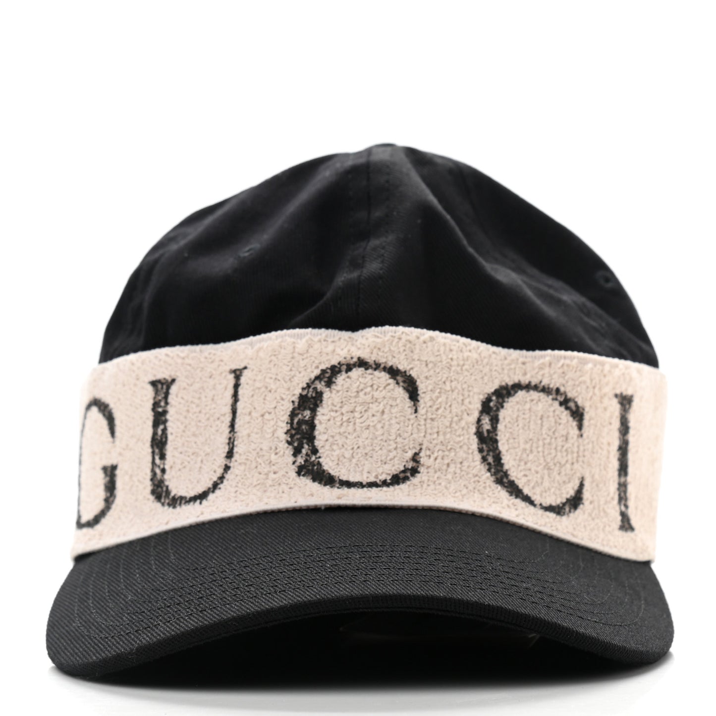 Gabardine Gucci Headband Baseball Hat M Black