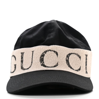Gucci Gabardine Gucci Headband Baseball Hat M Black 3 of 9