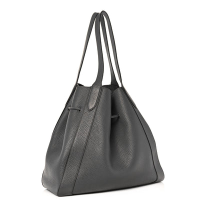 Mulberry Heavy Grain Calfskin Millie Tote Charcoal 4 of 10