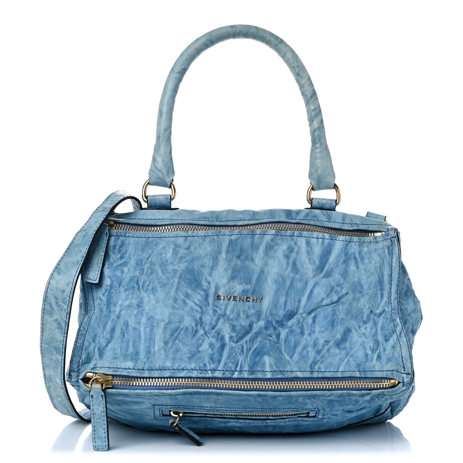 Givenchy Tumbled Sheepskin Pandora Sky Blue 1 of 18